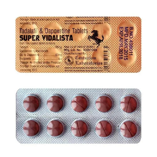 Super Vidalista 80mg (1 brett)